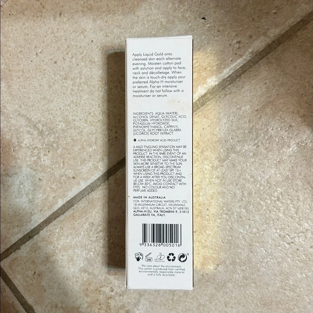 Alpha H‎ Liquid Gold NEW